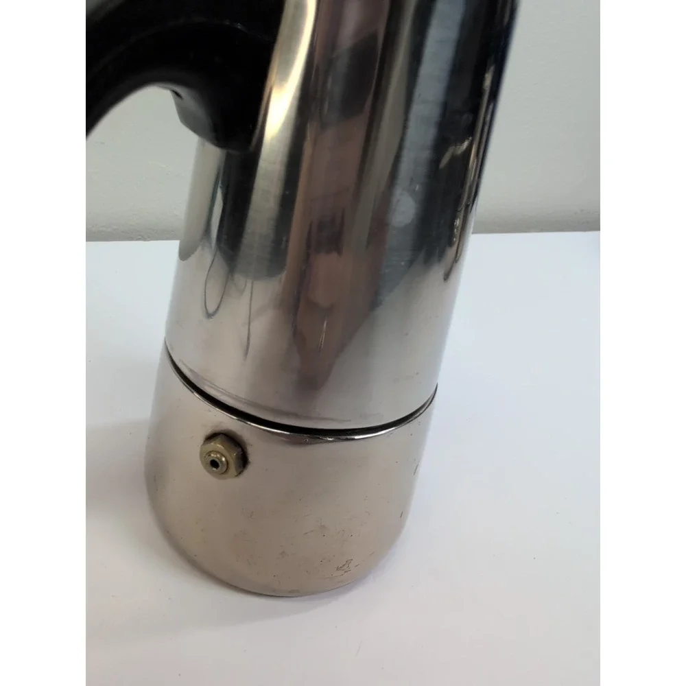 Coffee Italian Metal Stainless Steel Art Deco Vintage Design‎ Moka Frama